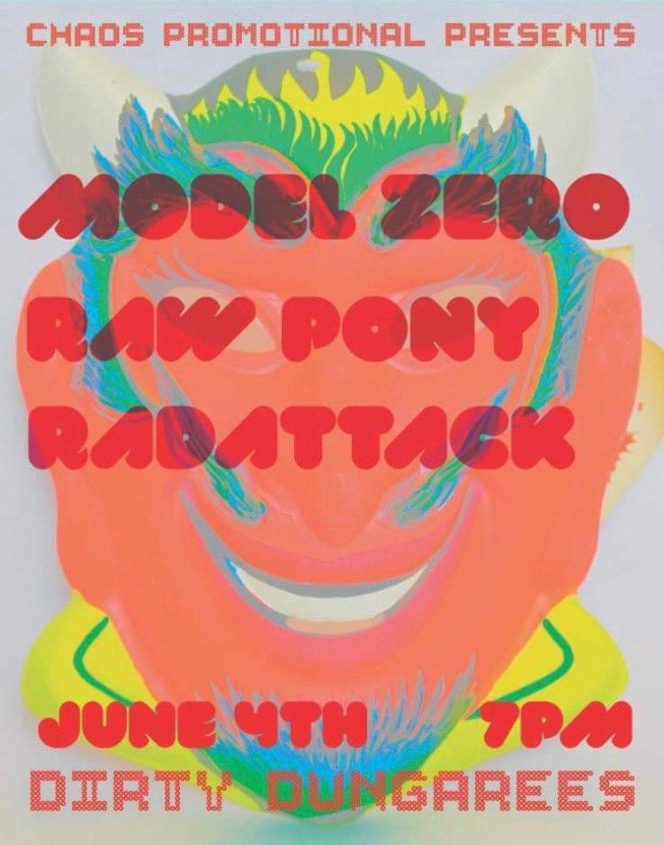 Tonight <a href="/dirtydungarees/">Official</a> with @radattck and <a href="/RawPonyOh/">Raw Pony</a> 
<a href="/SlovenlyRecs/">Slovenly Recordings</a> #slovenlyrecordings #blackgladiatorrecords #modelzero #modelzeromemphis