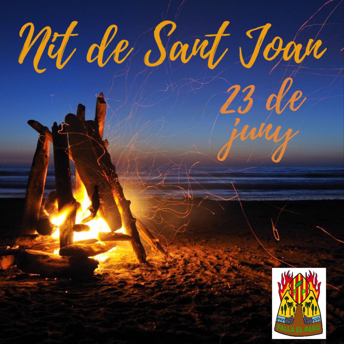 fallaelparc's tweet photo. NIT DE SANT JOAN - FALLA EL PARC
Eixida  en autobús a les 18h cap a la platja de Xeraco.
Sobar sobaquer, foguera i nit en bona companyia.
Tornada sobre les 3 de la matinada.
T’apuntes? https://t.co/A8rIm9u0Cb