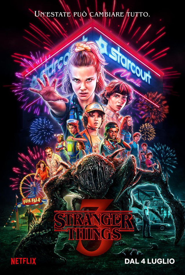 empire_italia's tweet photo. Il nuovo poster di #StrangerThings3! https://t.co/mMx7A7CSBP