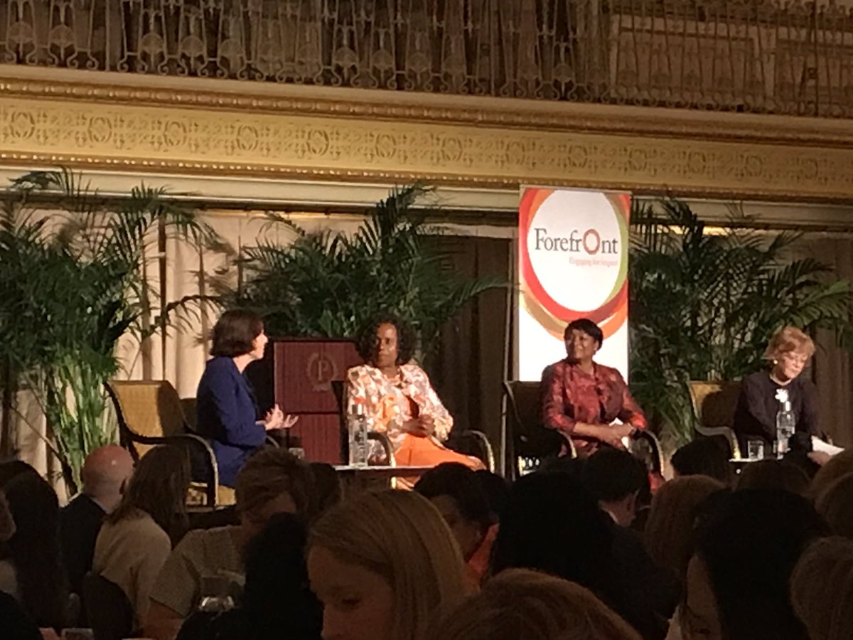 chicCPA's tweet photo. Congratulations @MyForefront for an amazing #Forefront45 luncheon! The #equity and evolution in #philanthropy panel discussion was amazing! 🙌🏾🙌🏾🙌🏾 These women rocked it! https://t.co/pbAT3LtjZT