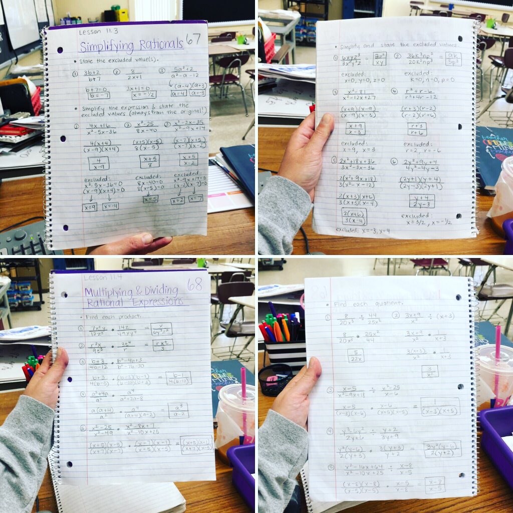 YakubovMath's tweet photo. WHY DO YOU WRITE LIKE YOU’RE RUNNING OUT OF TIME ⌛️ #hamilton @HamiltonMusical 🙌🏻 When your school runs out of paper so you journey back to handwritten notes. 📝📝📝📝📝#anoldfriend #nopaper #itsday168 #12moredays #letsgo #iteachalgebradays #mtbos https://t.co/A4LwCIt6Li