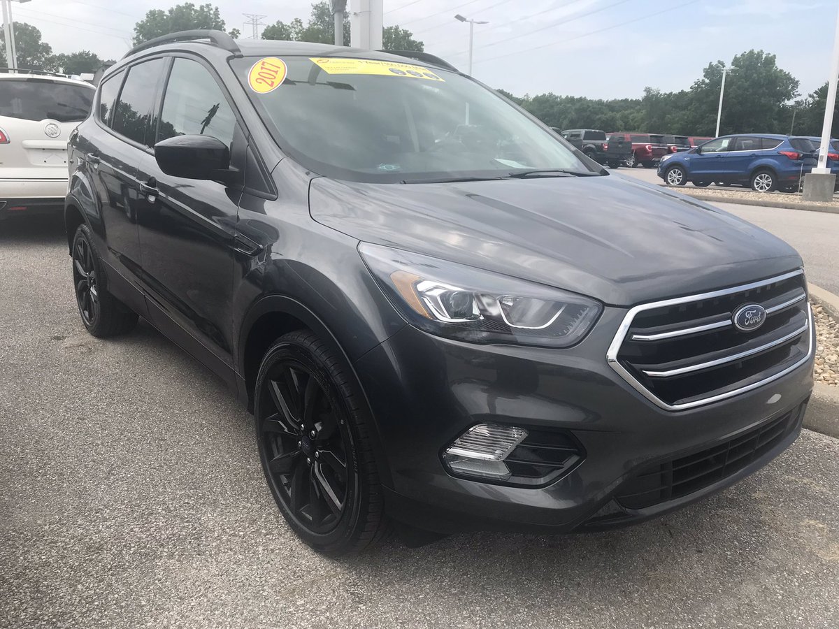 Check out this sharp 2017 Escape with black wheels, leather seating, heated seats and more! 45k miles and $16,000! Visit Bedford Ford Lincoln or drivebedford.com for more details
