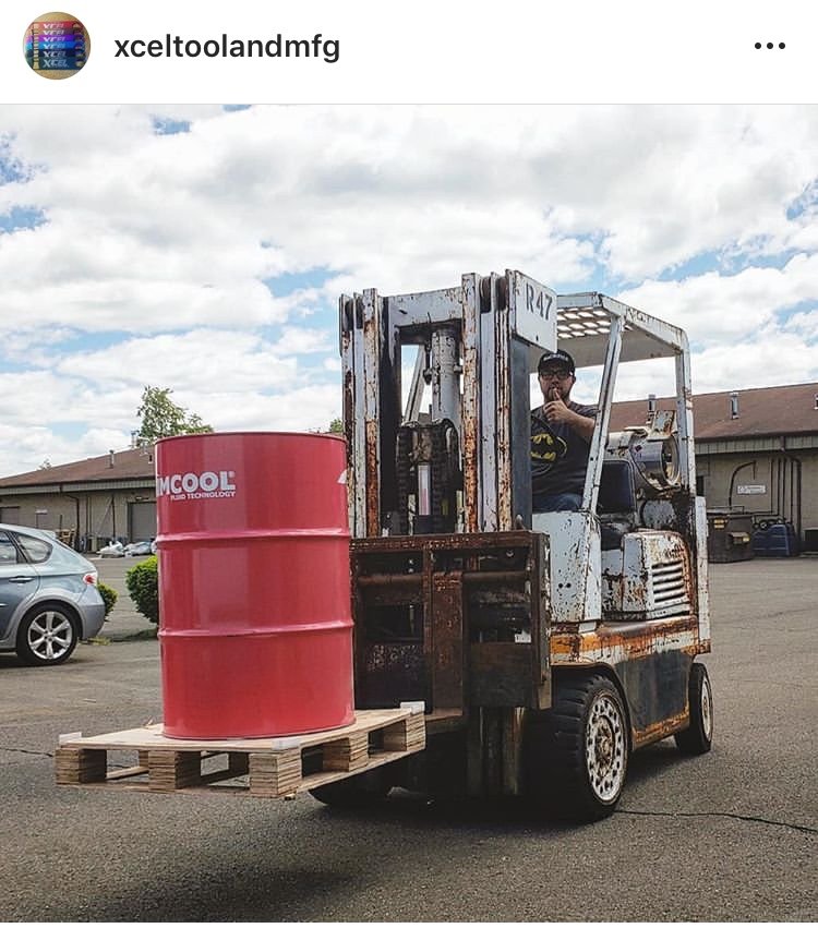 CimcoolNA's tweet photo. Huge thanks to XCEL Tool and Manufacturing in Milford, CT for expressing their love for Cimcool on Instagram! We're honored to have your business! @MfgTool #instamachinist https://t.co/nEVpCImzXL
