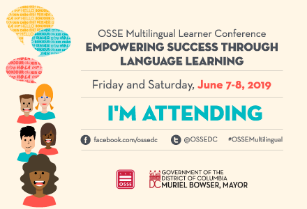 Like and retweet if you will be attending the #OSSEMultilingual Learner Conference! Countdown to June 7 & 8! #ELL #emergentbilingual #duallangage #ESL