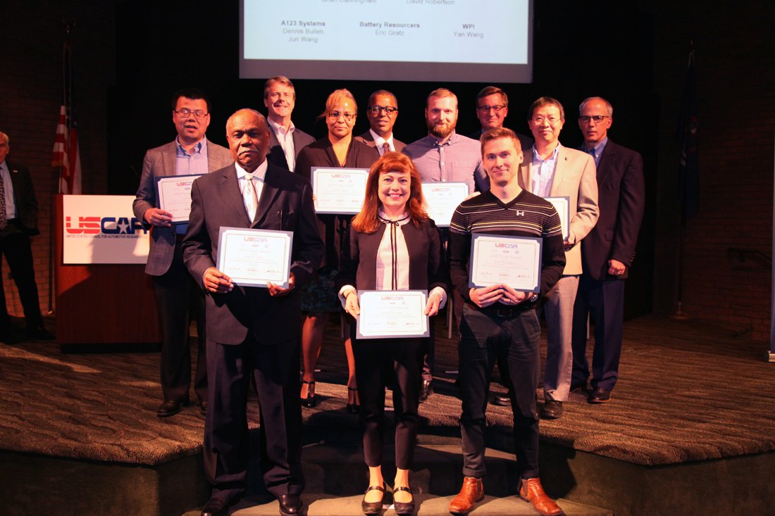 A123 Systems (@a123systems) on Twitter photo <a href="/A123Systems/">A123 Systems</a> Employees, Jun Wang and Dennis Bullen were awarded the 2018 USCAR Annual Team Achievement Award recognizing outstanding value and contribution for their participation in the USABC/WPI Lithium-ion battery recycling program. #a123systems #USCAR #award #lithium #team <a href="/A123Systems/">A123 Systems</a> Employees, Jun Wang and Dennis Bullen were awarded the 2018 USCAR Annual Team Achievement Award recognizing outstanding value and contribution for their participation in the USABC/WPI Lithium-ion battery recycling program. #a123systems #USCAR #award #lithium #team