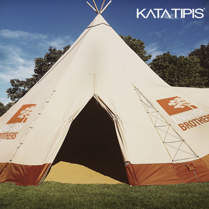 BRANDED TIPIS! Want to achieve maximum impact at your next company event? Get in touch to find out more about our #BrandedTipi options.