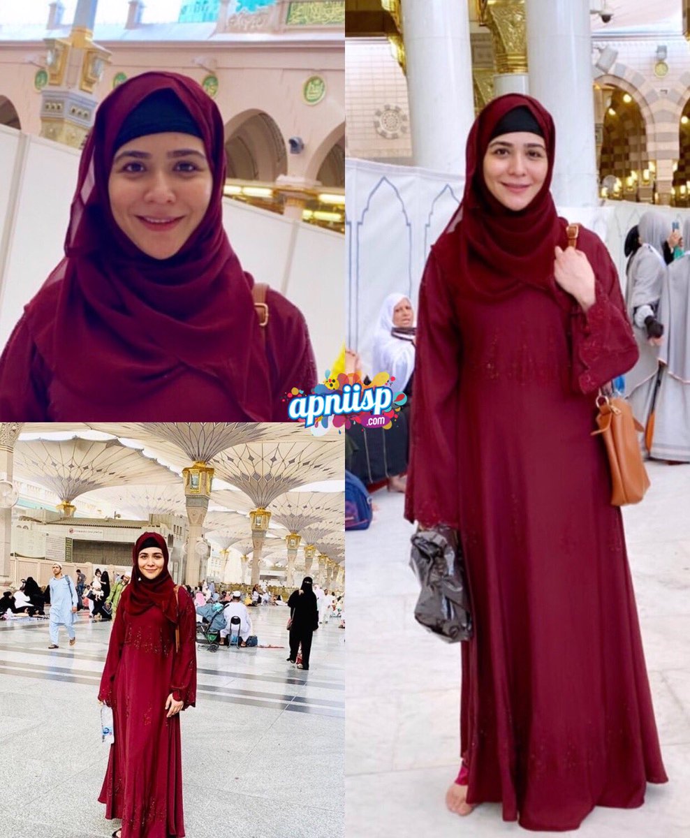 apniisp's tweet photo. #HumaimaMalick celebrates in #Madina today

#humaima #eid #medina #masjidenabwi #blessed https://t.co/oWOXEv16GA