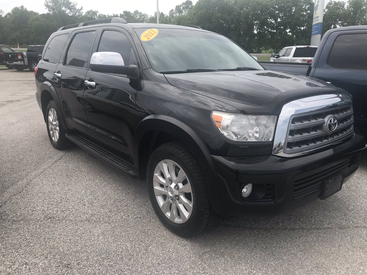 Check out this 2011 Toyota Sequoia with amazing features like sunroof, rear DVD, leather and more! 171k miles and $18,000. Visit Bedford Ford Lincoln or drivebedford.com for more details