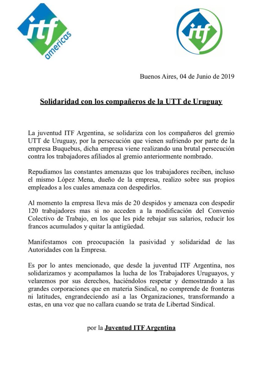 ITF Americas tweet media