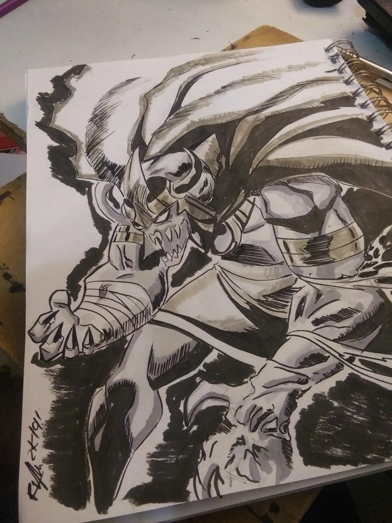 IRONLION1914's tweet photo. "Ancient spirits of evil..." #MummRa #Thundercats #AncientSpiritsofEvil #JuneToon Day 4 #IronLionStudiosArt https://t.co/TKCO4LFXKt