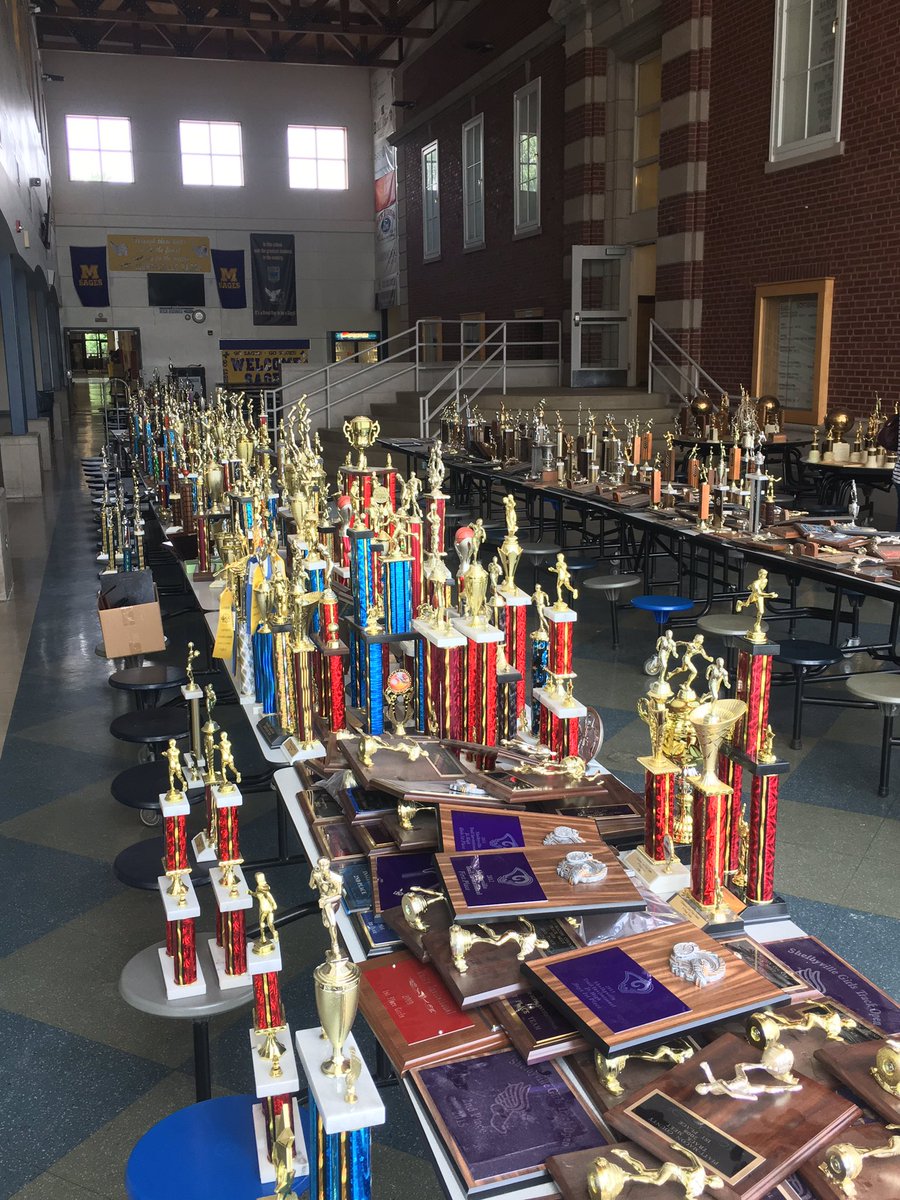 SagesAthletics's tweet photo. Monticello Schools Community Trophy Give Away: 
Join us on Wednesday, June 5, 2019 from 3:30 - 6:30 p.m. in the high school cafeteria to collect a piece of history and take home a trophy! Trophies available range from 1933 to 2019! #GoSages https://t.co/eXvRETPzWD