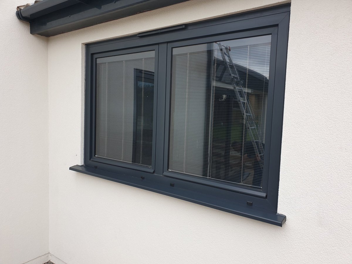 #anotherqualityinstallation #dontmoveimprove #westgateonsea Smart system Anthracite Aluminium windows and doors we completed recently in Kent.