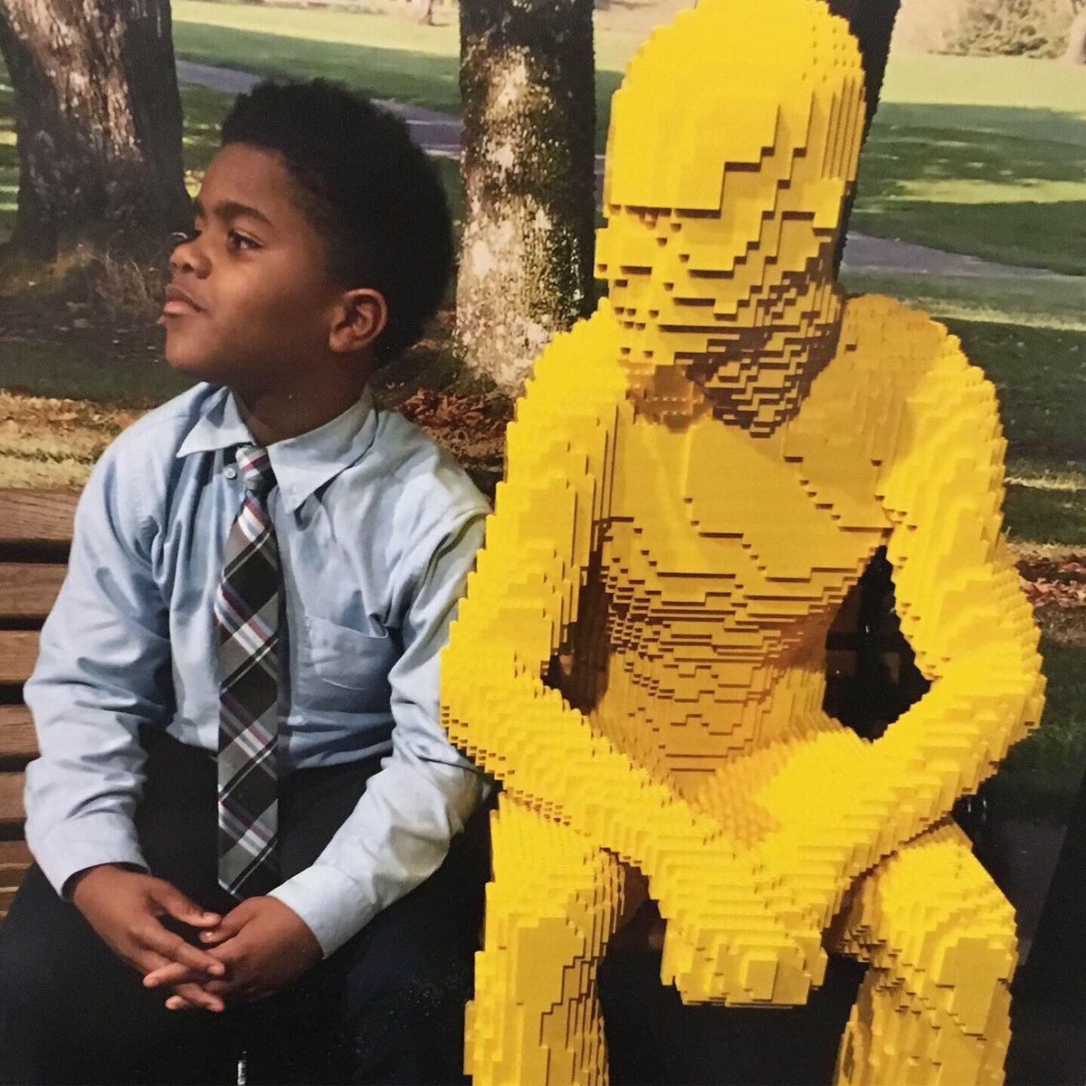 nativity_miguel's tweet photo. On a field trip to the @buffaloscience Museum a few weeks ago, our St. Augustine students had a blast exploring “The Art Of The Brick” exhibit and interacting with the LEGO creations. #LEGOBuff #nativitymiguelschools https://t.co/q5JdhLFDsf