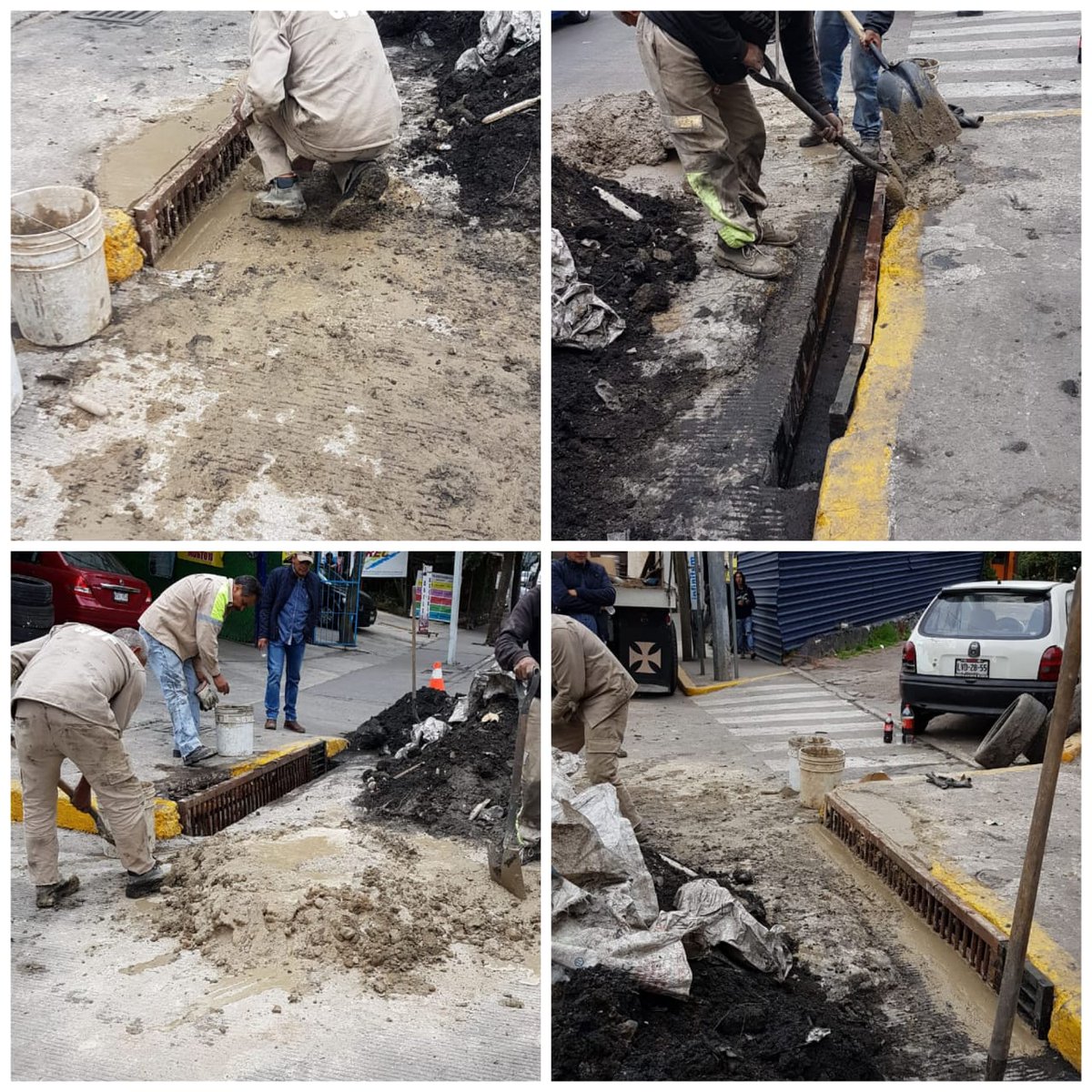 Trabajos de desazolve y reconstrucción de caja de tormenta en Av. José María Castorena esq. 5ta Cerrada, #Cuajimalpa. <a href="/DGODU1/">D.G.O.D.U Cuajimalpa</a>