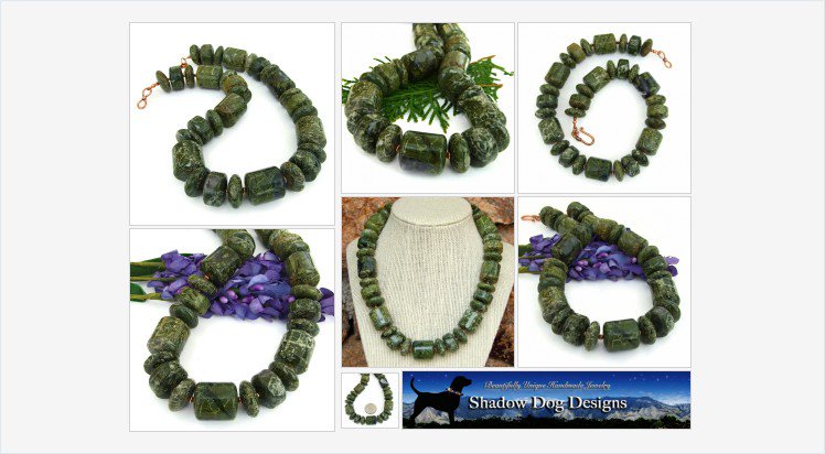 Covergirlbeads's tweet photo. Chunky Green Serpentine Gemstone Necklace, Handmade Jewelry Gift Women #handmadeshares @shadowdogdesign 
https://t.co/w3bOSjVQ3y https://t.co/lEOvKcmdVk
