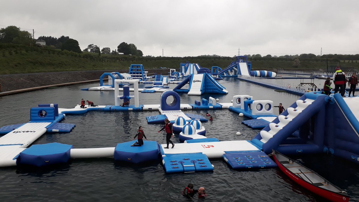Great craic for the beavers at Let's Go Hydro