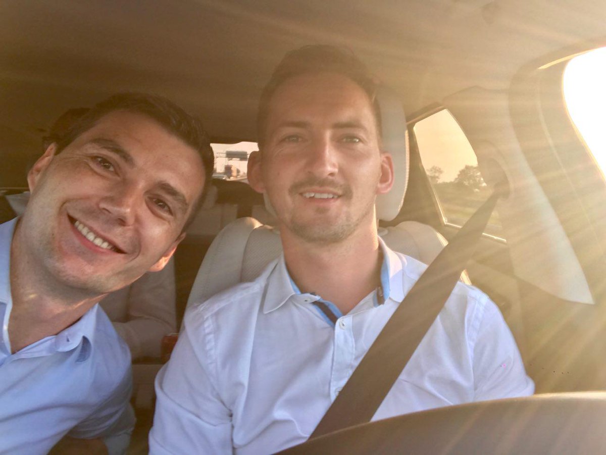 kriptomat's tweet photo. And that's a wrap for day 1 of our tour in #Lithuania 🇱🇹! Klaipėda, it has been fun. Next stop: #Kaunas!
@DejanDav has been joined by Laimonas Noreika from @desico_io as we continue presentations of the Kriptomat #STO as an investment opportunity!   

👉https://t.co/L4cIiJXqMO https://t.co/I1ROJ7Bpyi