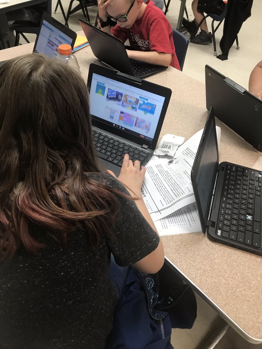 muhlissuh12's tweet photo. Summer STEAM Camp has been a blast so far! Campers have been learning about plants 🌱, the water cycle, &amp; coding! Right now, they’re getting in their Hour of Code! #hourofcode #TechTuesday @Caverna_Elem @Caverna_STLP @CoachFaulkner24 @aabell94 https://t.co/lmIT07K4UF