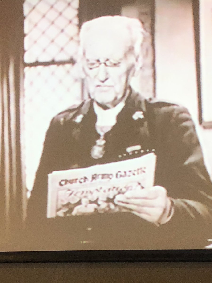 So good to have the voice of <a href="/ChurchArmy/">Church Army UK & Ireland</a> founder Wilson Carlile, in footage from the 1930s, reminding us why we exist. To change lives and change communities #CAGath19