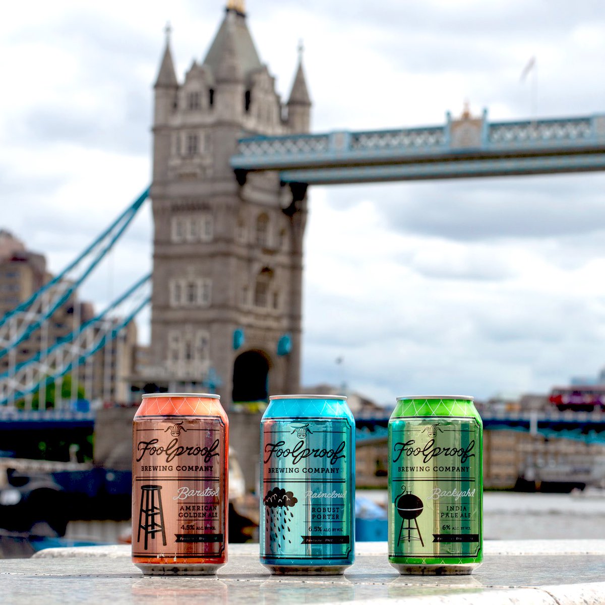 Starting at the end of this month, beer lovers in the UK will be able purchase Foolproof. Through a partnership with <a href="/HeathwickUK/">Heathwick</a> a variety of our beers will soon be available in cans and draft across in England, Wales, Scotland, and Northern Ireland. Cheers! #RhodeIsland #beer