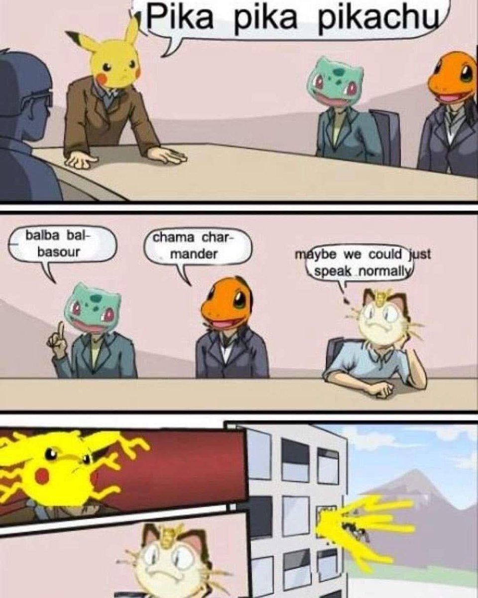 jlist's tweet photo. We need more Pokemon memes. https://t.co/67OyXVINIy