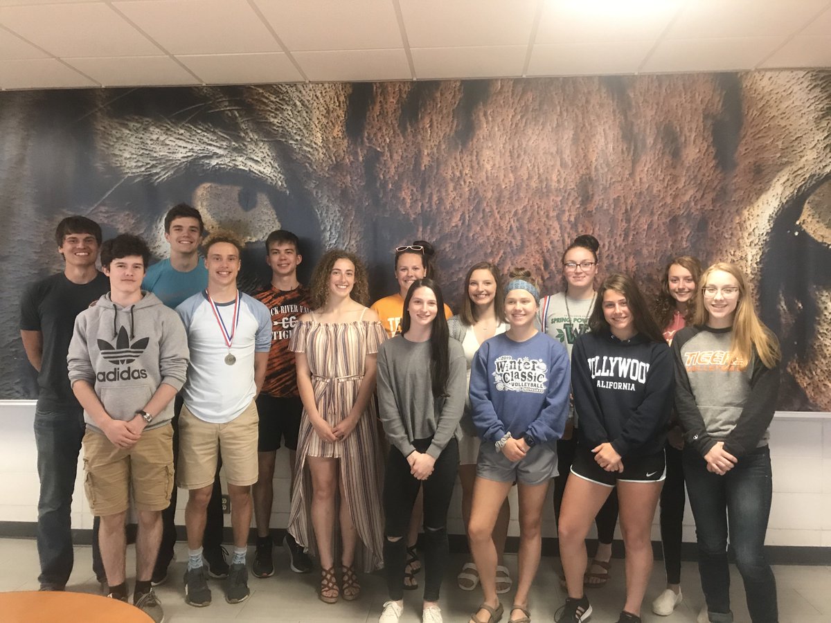 BRFHighSchool's tweet photo. Last week, the Track and Field team hosted their end of year awards to honor all of their athletes, reveal the 2019 Track and Field MVPs, and celebrate a great season. #tiGRRpride https://t.co/AyQ7nHzulz