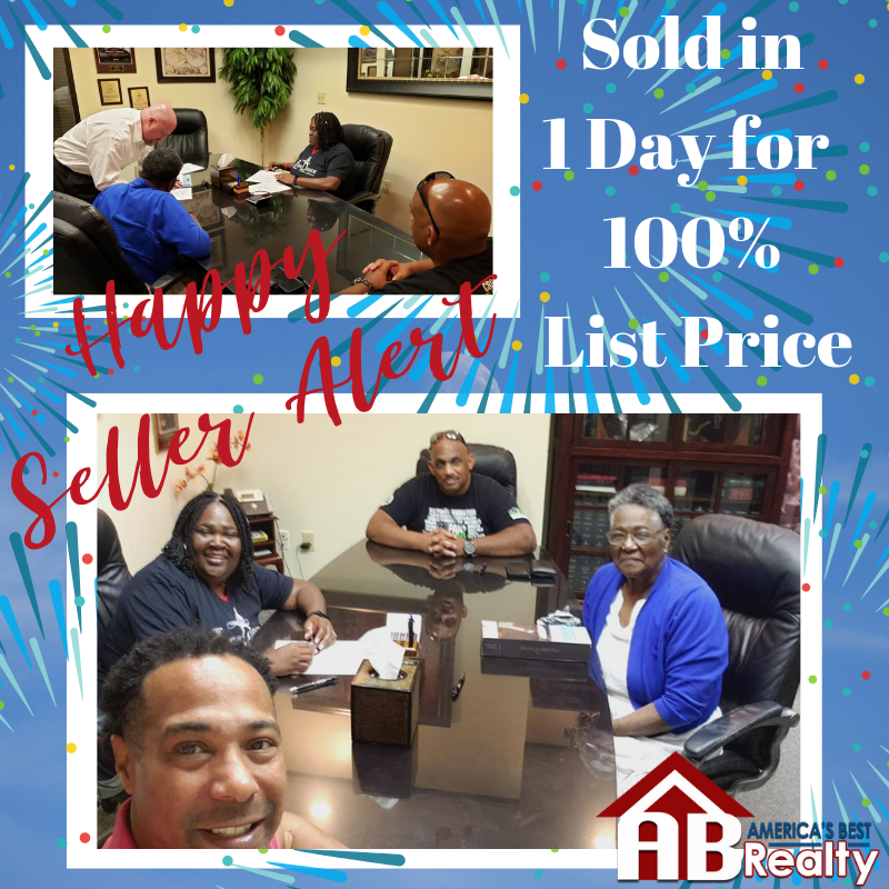 ABRealty919's tweet photo. Happy Seller Alert! Congratulations! The team at America's Best Realty will guide you through the process of selling your home! Contact us TODAY! #raleighdurham #realestate #ncbroker #trianglerealestate #homebuyers  #selleragent #sellnow #happyclient #fullLISTprice https://t.co/HjLx3XjCnC
