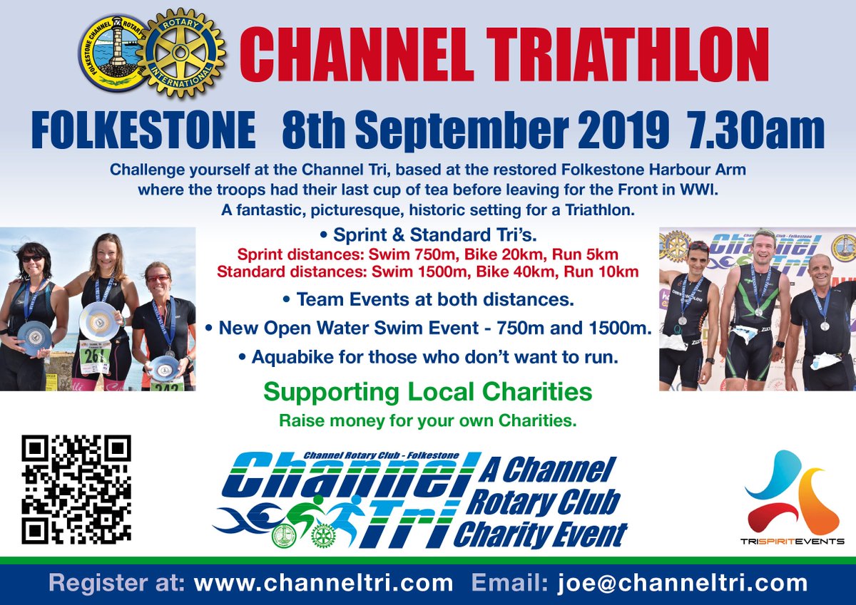 ChannelTriathl1's tweet image. Whether you are a beginner or a serious #triathlete our #channeltri on Sunday 8th September 19, offers tri events to suit everyone.  #sprinttri #standardtri #aquabike #openwaterswim.  Information provided on our website ow.ly/659150uuprr
