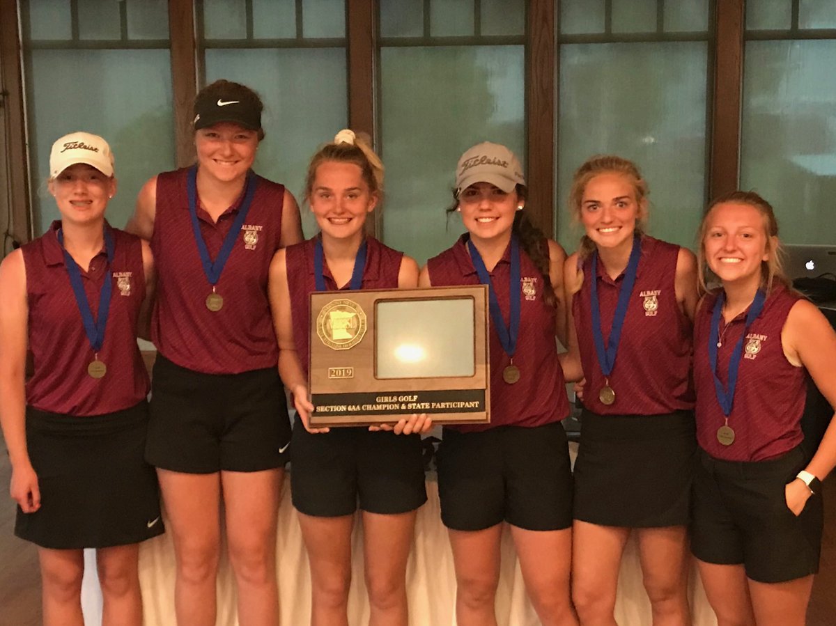 AHSHuskies's tweet photo. CONGRATULATIONS HUSKIES GIRL’S GOLF- SECTION 6AA CHAMPIONS AND STATE TOURNAMENT BOUND!!! PURPLE PRIDE!!! https://t.co/cHomxuaHKm