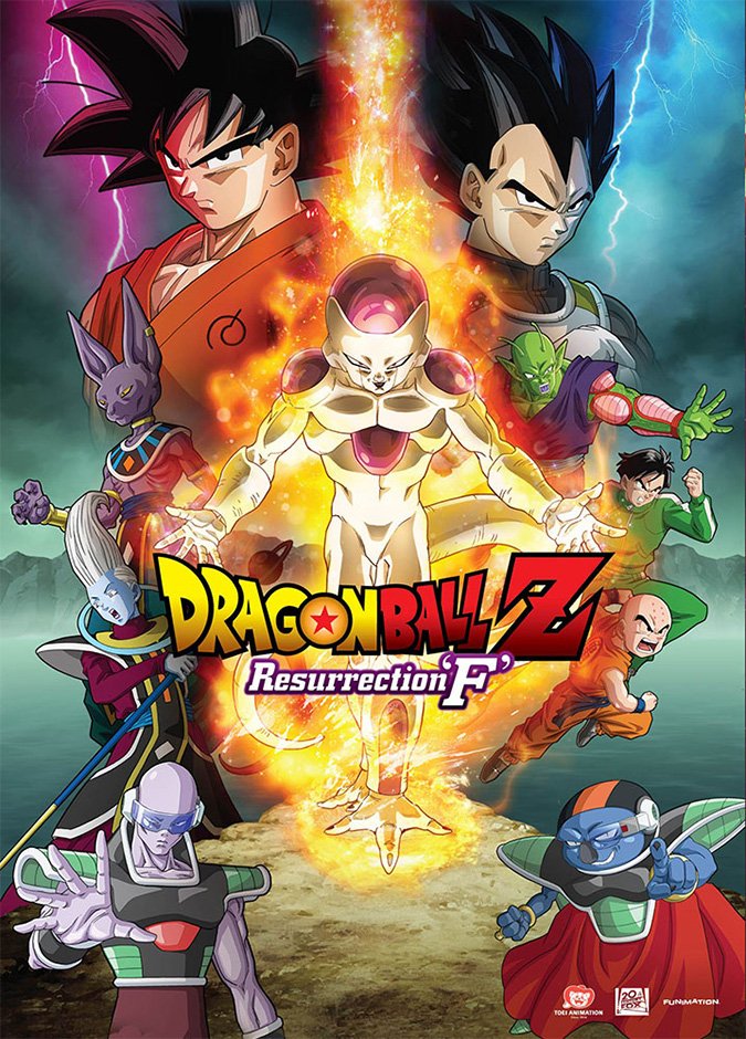 Funimation's tweet photo. The birth of a Super Saiyan God. The return of a fearsome foe.

On 6/10, stream Dragon Ball Z: Battle of Gods &amp; Dragon Ball Z: Resurrection F for the first time ever on FunimationNow! 🐉🔥

These two movies will only be available for 60 days, so set those reminders now! https://t.co/7s1SwrVga2