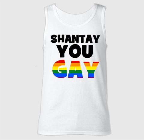 Snatch this iconic t-shirt or tank top to start your pride season the gayest way possible while they are still available! 

dragqueenmerch.com/collections/ra…