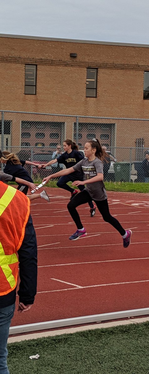 StNicholasLC's tweet photo. The 🌧️ never showed up and @StNicholasHCDSB had a non-stop winning day @HCAA2017 Track &amp; Field Meet @LoyolaHawksOak ! So proud of our athletes 🏆 https://t.co/MIKijrBgeR