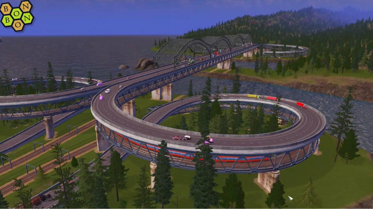 EdgeOfTheSofa's tweet photo. #CitiesSkylines #WhatMap @Cities_PDX 

Today we have a somewhat fantasy map, and a somewhat fantastical road asset. Tighten your seatbelts, its going to be a ride.

Video Link - https://t.co/H7foIrKh9n https://t.co/cXYAlHalMa