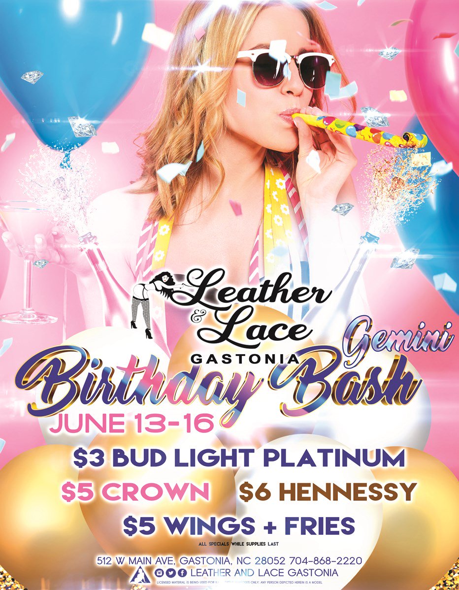 QCSwinger's tweet image. Gemini Birthday Bash // June 13th-16th at @malgastonia #GastoniaNC $3 Bud Light Platinum – $5 Crown – $6 Hennessy – $5 Wings + Fries
Details: malentertainment.com/event/gemini-b…