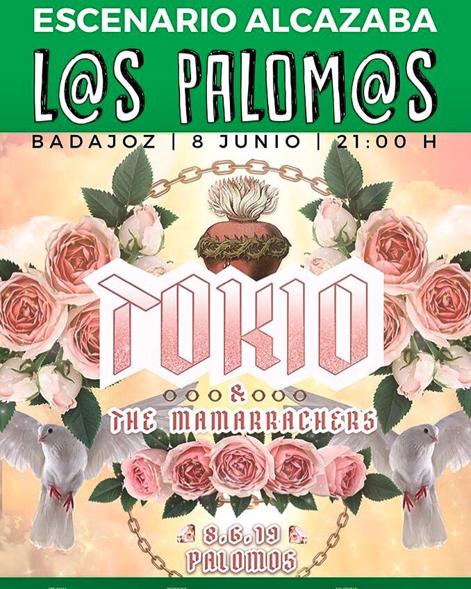 TOKIO_DJ's tweet photo. Este sábado a las 21h .... nos vemos en escenario #alcazaba en @lospalomos #Badajoz https://t.co/SF6OM1iLmn