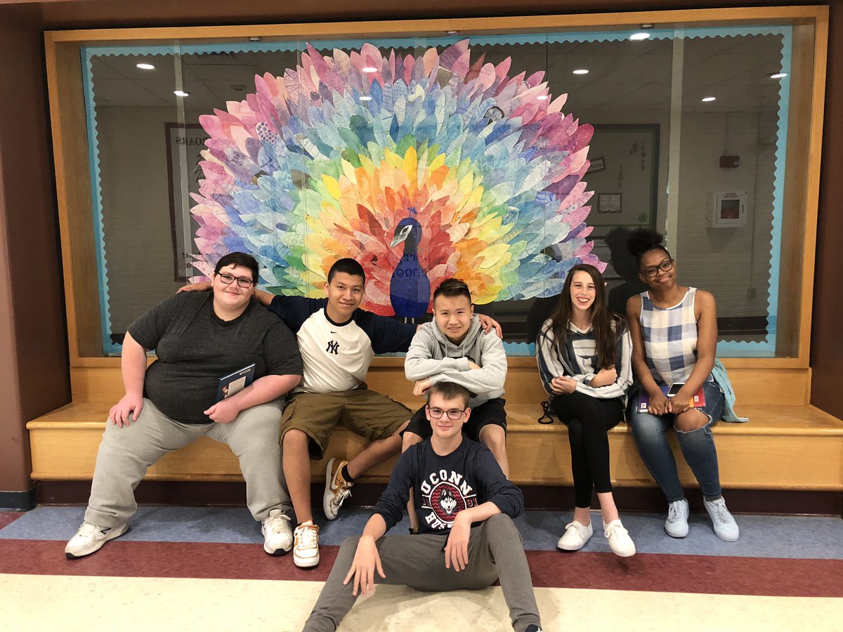 MsNeroBHS's tweet photo. Couldn’t be prouder of these young men and women for the work they have done today at Rockwell and Berry! #literacy #BPS @BethelCTSuper @ChrisTroetti @brookskristen1 https://t.co/SFAVu1Qffw