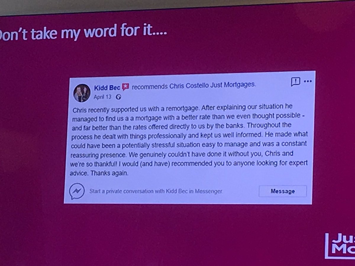 BNI_Eventus's tweet photo. Great presentation by Chris Costello @just_mortgages . Chris is a mortgage broker dedicated to getting the very best deals for his clients, whatever their circumstances. #mortgageadvisor #justmortgages #mortgages https://t.co/OiLeqtQ66V