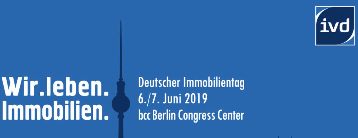 EverReal_GmbH's tweet photo. Treffen Sie das EverReal Team diese Woche beim Deutschen Immobilientag in Berlin. https://t.co/YTrhRZjubK #digitalevermietung #digitalevermietungsplattform #proptech #digitalerverkauf https://t.co/HCzaYrMpMA