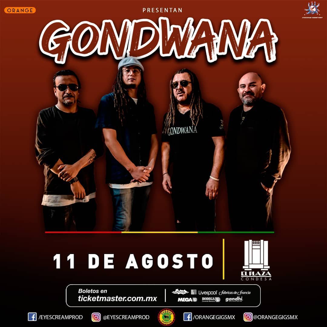 GondwanaChile's tweet photo. Atención CDMX!!!🇲🇽 Están listos para cantar con nosotros? Nos vemos el 11 de agosto en Plaza Condesa. Entradas en venta por sistema Ticketmaster.
By @produbzion
#Gondwana #GondwanaenMexico #CDMX #ReggaeChile #Reggae #Produbzion https://t.co/ffUcUgMtz1