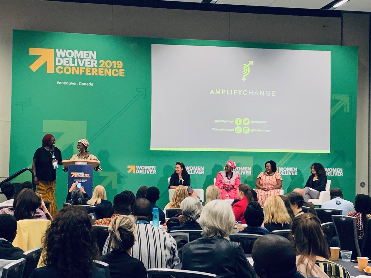 Recognizing the life long commitment and wisdom of ⁦<a href="/MKanyoro/">Musimbi Kanyoro</a>⁩ in championing women’s human rights and lighting torches for the next generation of women activists ⁦⁦<a href="/amplifyfund/">AmplifyChange</a>⁩ <a href="/GlobalFundWomen/">Global Fund for Women</a>⁩ ⁦<a href="/awdf01/">African Women's Development Fund</a>⁩ #AmplifyChangeLive #WD2019