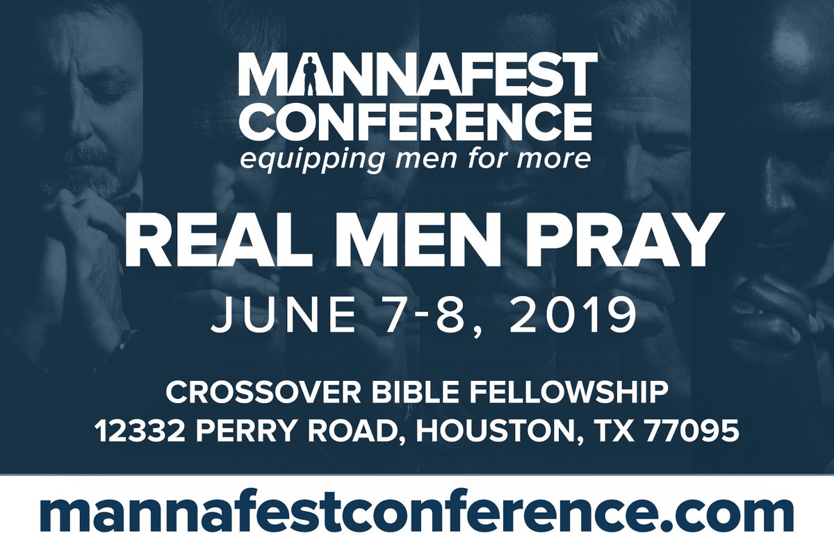 mannafestconf's tweet photo. 2019 Mannafest Men's Conference... REGISTER TODAY!!!
https://t.co/PhBoIyXtZP
#MannafestMensConference #RealMenPray https://t.co/MId6NAzpnk