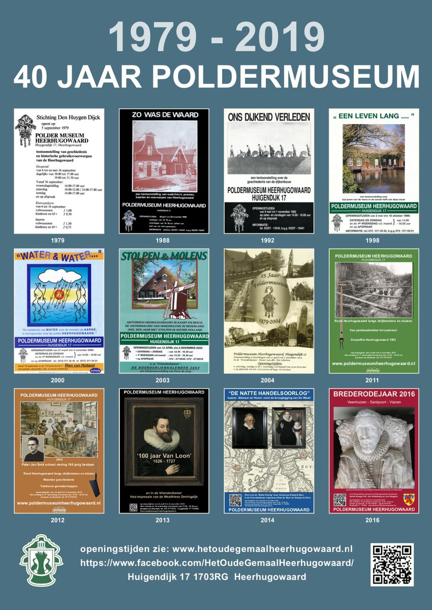 U komt toch zeker ook nog even langs op ons jubileum weekend 22+23 juni van 11:00 - 16:00? #Poldermuseum #Heerhugowaard #HetOudeGemaalHeerhugowaard