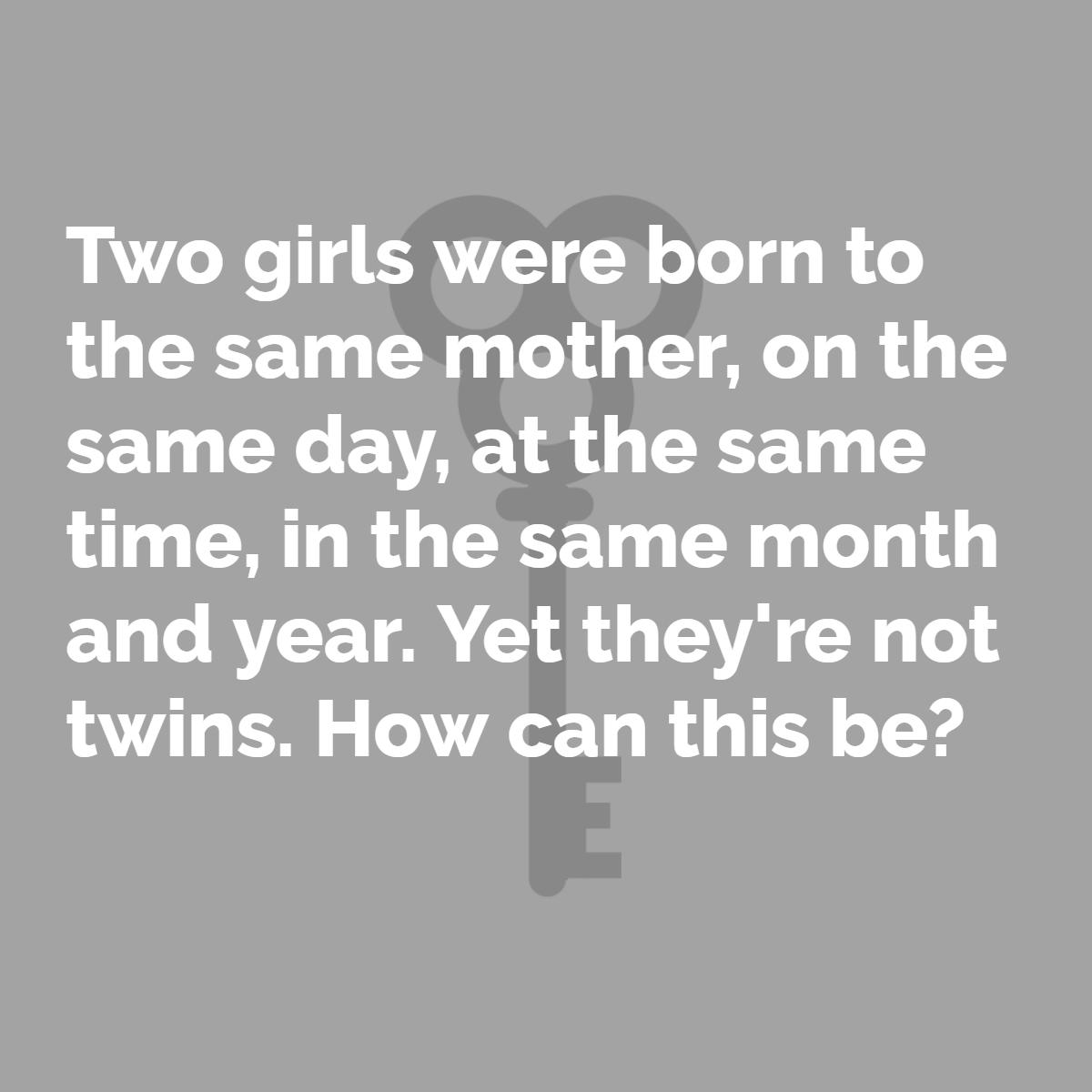 Welcome to riddle corner! Do you know the answer?