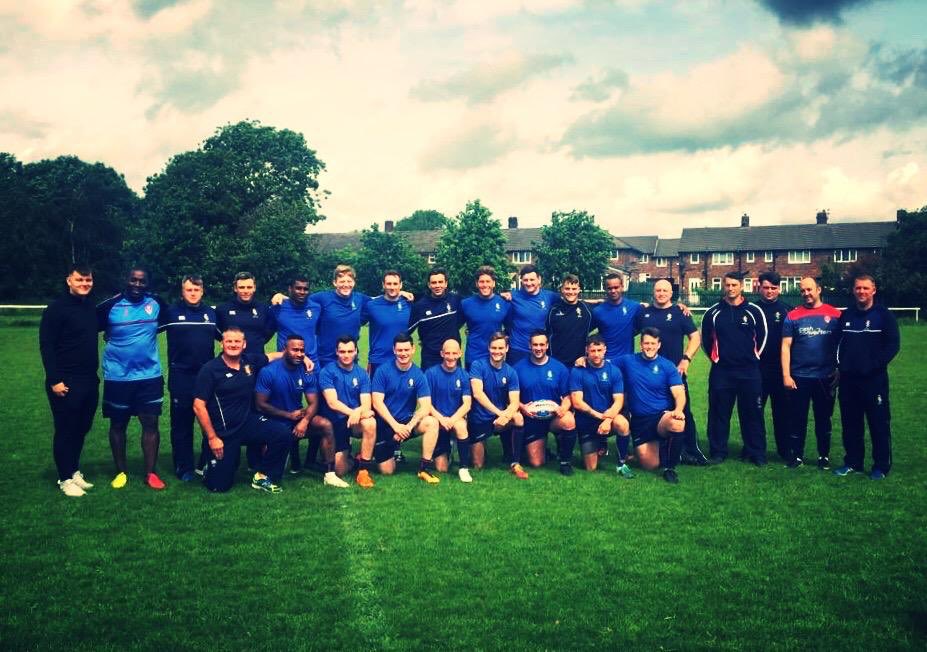 A great day with <a href="/CommunitySaints/">Saints Community Development Foundation</a> and <a href="/Saints1890/">St.Helens R.F.C.</a> helping <a href="/Official_REME/">REME</a> soldiers with a development training day for both the players and coaches. All really enjoyed the experience and day and now look forward to the fixture tomorrow. #OneTeam #REMESports