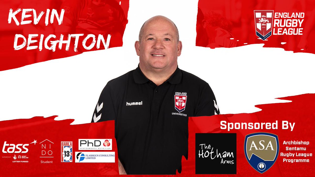 England Universities v UK Armed Forces 🏴󠁧󠁢󠁥󠁮󠁧󠁿

ASSISTANT COACH: Kevin Deighton <a href="/thekrd7/">KD</a> sponsored by <a href="/hothamarms/">Hotham Arms</a> and @SentamuAcademy

#EnglandUnisRL