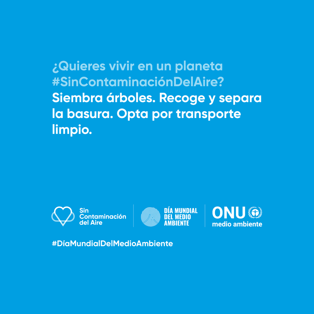 ComPlanetaAzul's tweet photo. Mañana es el #DíaMundialDelMedioAmbiente, una invitación a que hagamos cambios en nuestro estilo de vida y reduzcamos la contaminación del aire del planeta. #SinContaminaciónDelAire, #RespiraLaVida #ConectadosConPlanetaAzul #crisisclimática
#ClimateBreakdown #EcologicalBreakdown https://t.co/I1txmBvdhs