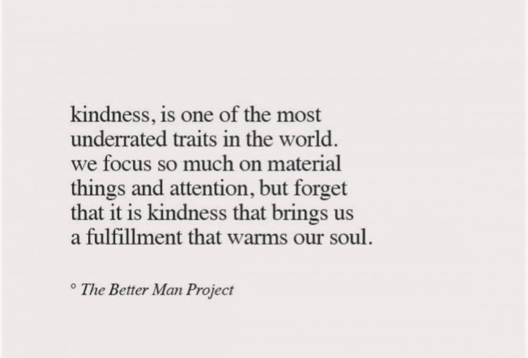 mrsberra's tweet photo. Be kind, always. https://t.co/41Sa15WWZQ