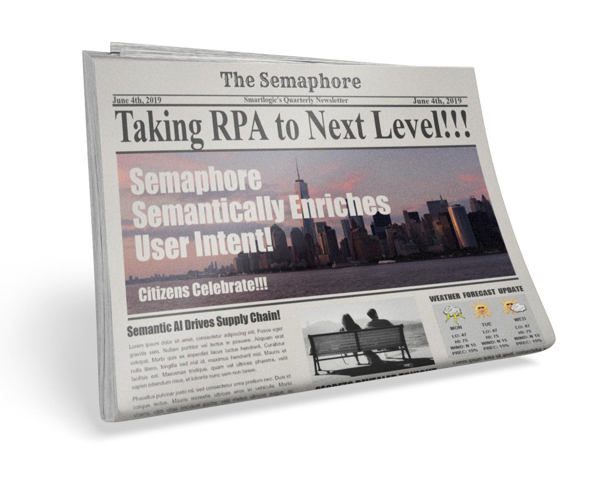 semaphoreprgrss's tweet photo. Hot off the press - The Semaphore: Smartlogic's quarterly newsletter!
#RPA #SemanticAI #AI #SupplyChain #knowledgemanagement #Knowledgemodel https://t.co/3FD5PJxDbe https://t.co/BjIlBDV0Ba