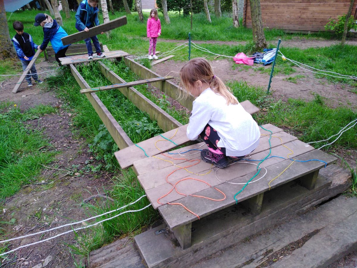 MissBrown_MBPS's tweet photo. Problem solving, building a bridge with a code that must match and shelter building for an animal. 🦔 https://t.co/XbTLDqjp2F