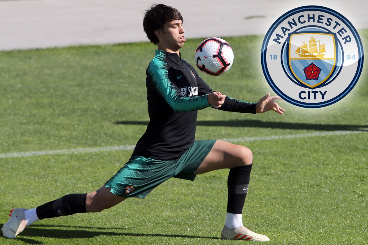 BildEsp's tweet photo. 🚨🚨🚨🚨 FICHADO 

joao felix ficha por el manchester city
la joven perla portuguesa firmará para las próximos cinco temporadas y cobrará alrededor de cinco millones de euros netos por temporada. https://t.co/vEk5jANETO